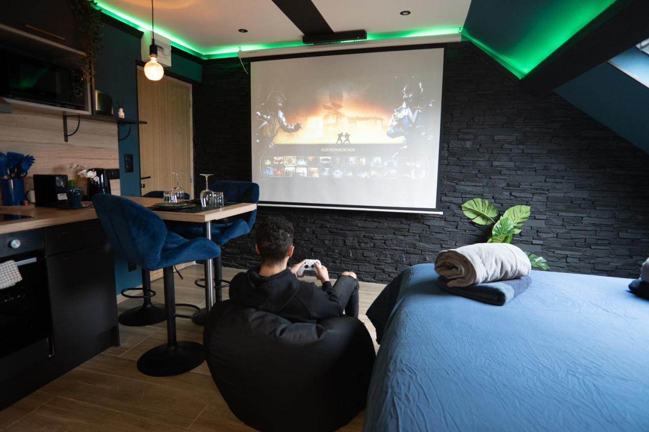 Capsule Color Deluxe Balneo I Ecran Home Cinema I Console De Jeux Trith-Saint-Leger Exteriér fotografie