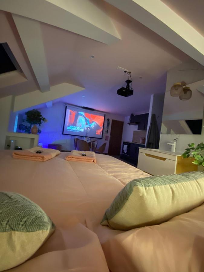 Capsule Color Deluxe Balneo I Ecran Home Cinema I Console De Jeux Trith-Saint-Leger Exteriér fotografie
